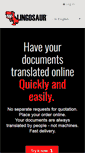 Mobile Screenshot of lingosaur.com